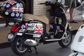 The stickered up and mile weary Scoot in Texas