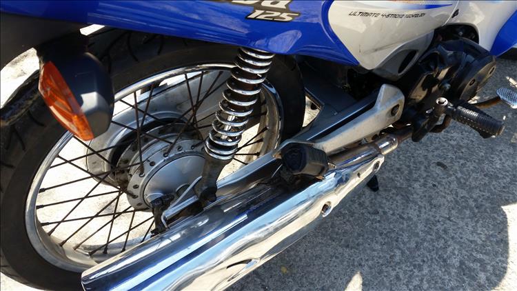 The bike is together and the rear looks almost new now
