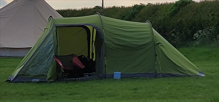 Ren's tent and all that is within must fit on the bike