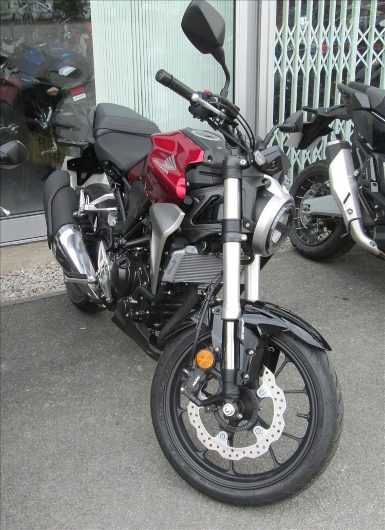 CB300R at the showroom in Wigan Honda