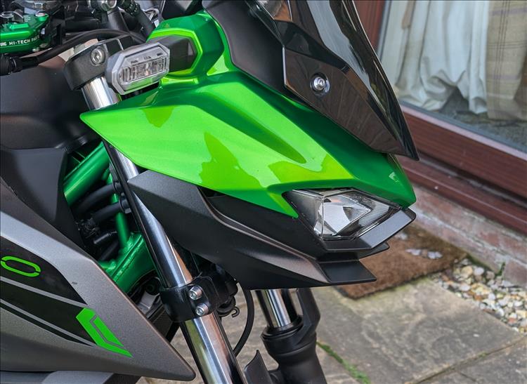 The Z500 headlight