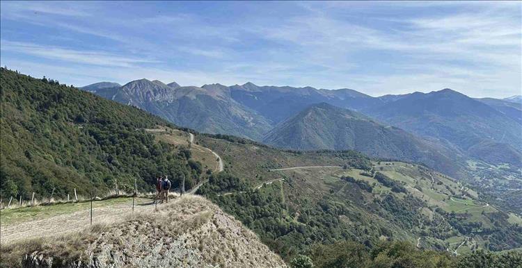 More majestic mountains with peaks extending into the far distance