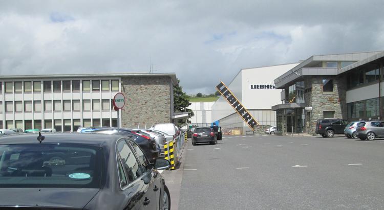 The Liebherr Factory at Killarney.