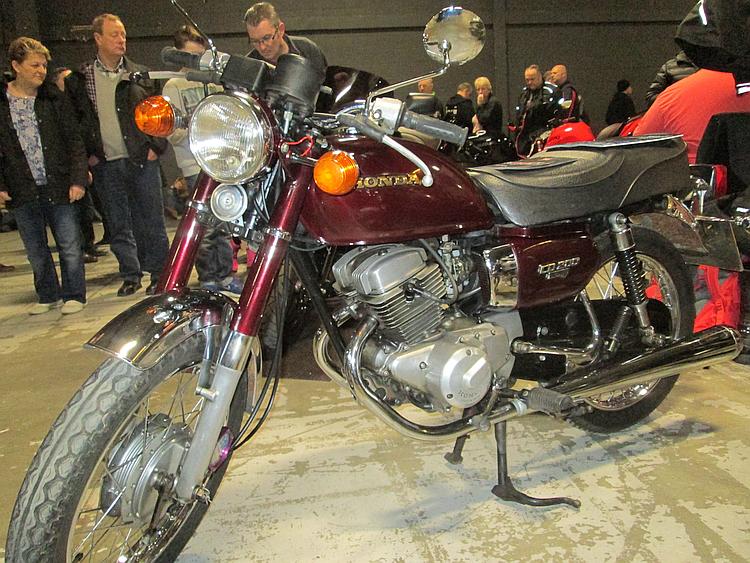 A pristine Honda CD 200 Benly and the Manchester Bike Show 2016