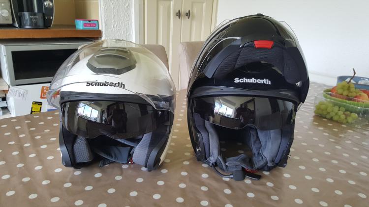Again the C3 and the M1 with their respective visors open