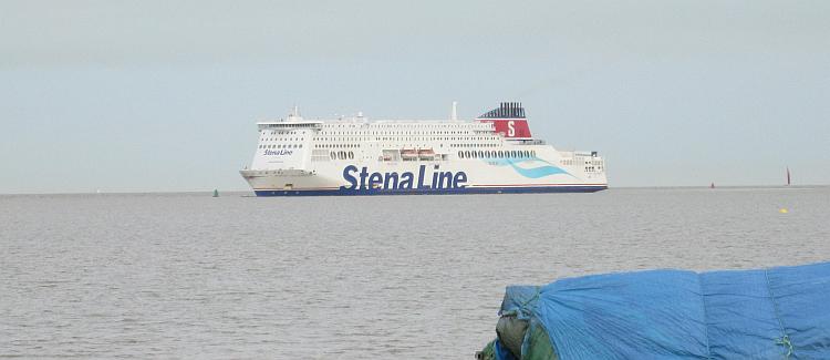 The Stena Hollandica, the ship that sails from Harwich to The Hook Of Holland