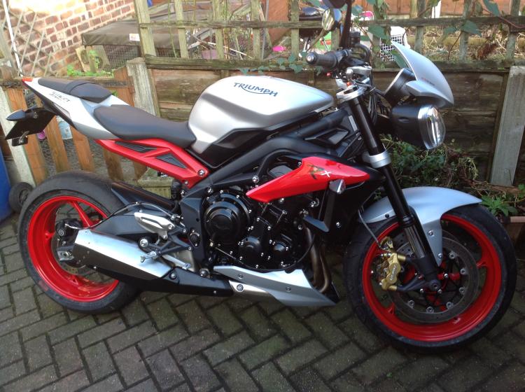 The completed RX side from the right side