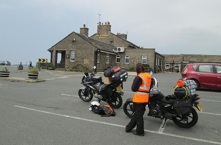 The Cat And Fiddle Pub between Buxton and Macclesfield. Presently closed
