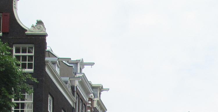 The hooks at the top of the tall thin houses in amsterdam to lift furniture