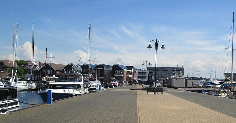 Urk looks smart, clean and well maintained much like the rest of The Netherlands