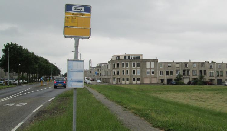 A bus stop in Zeewolde, an ordinary looking kind of place