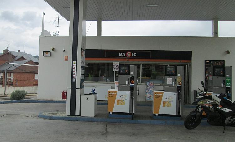 An ordinary petrol station in Northern Spain