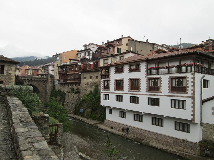 Smart modern apartments by the river are styled to fit in with the older houses
