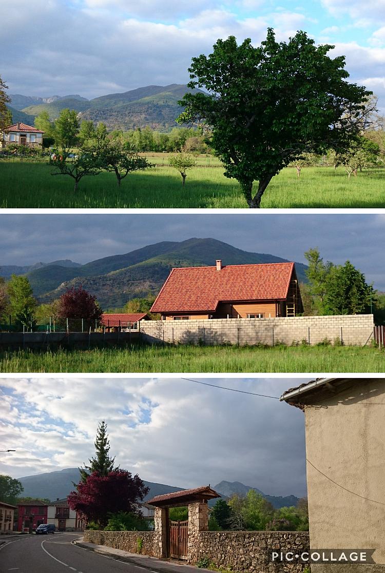 As the evening draws on the skies look different in this montage of shots around the town