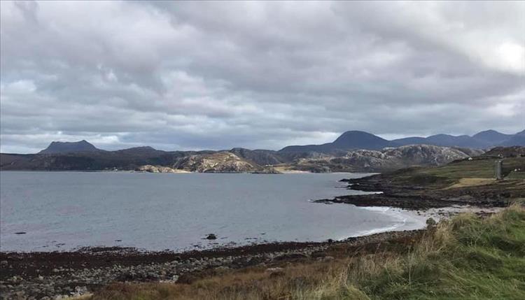 Again more hills, mountains, trees, hard grass and calm coastal lochs in the north west of Scotland