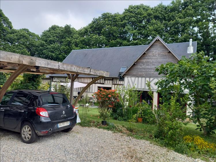 More of the timber framed house