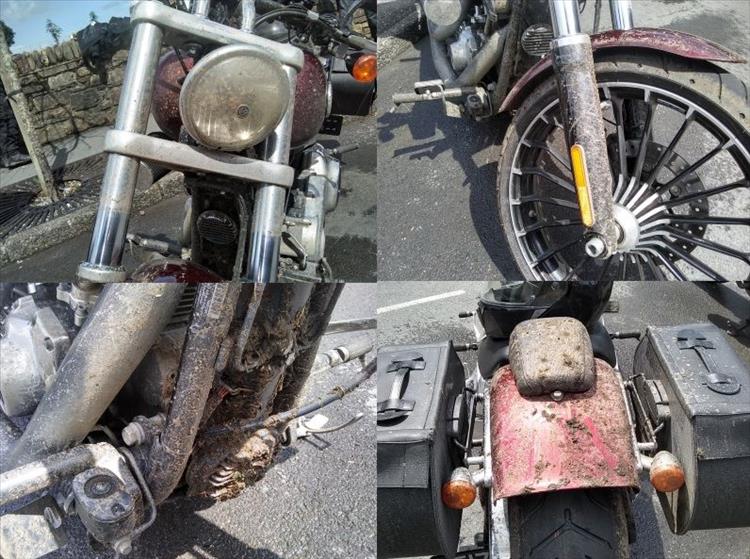 A montage of all the dirty bits on Riks Harley